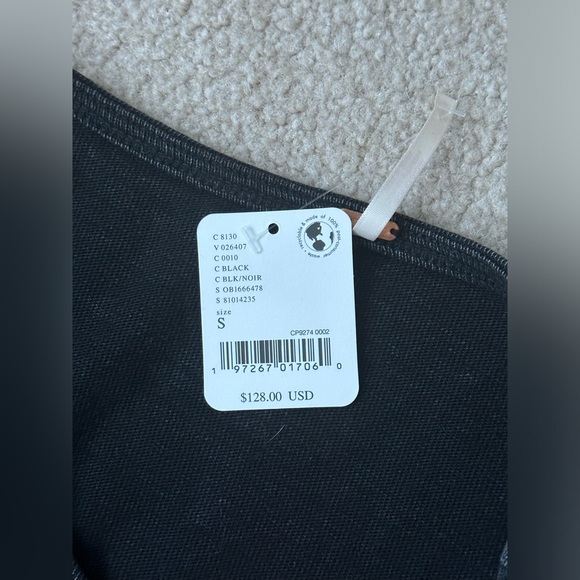 NWT free people Molly midi dress BLACK - Picture 3 of 4